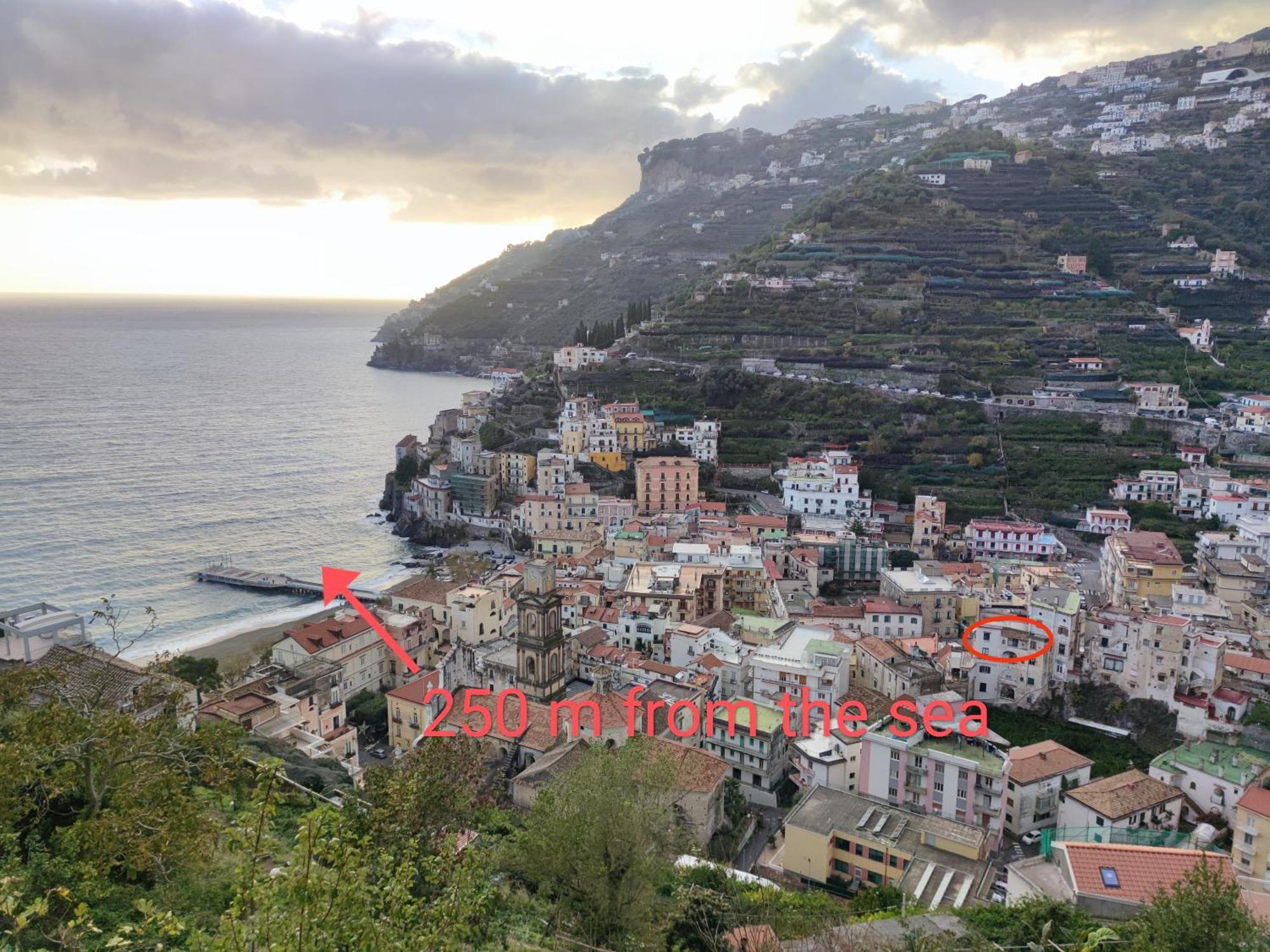 Casabluette A Minori - Amalfi Coast Apartment Exterior foto